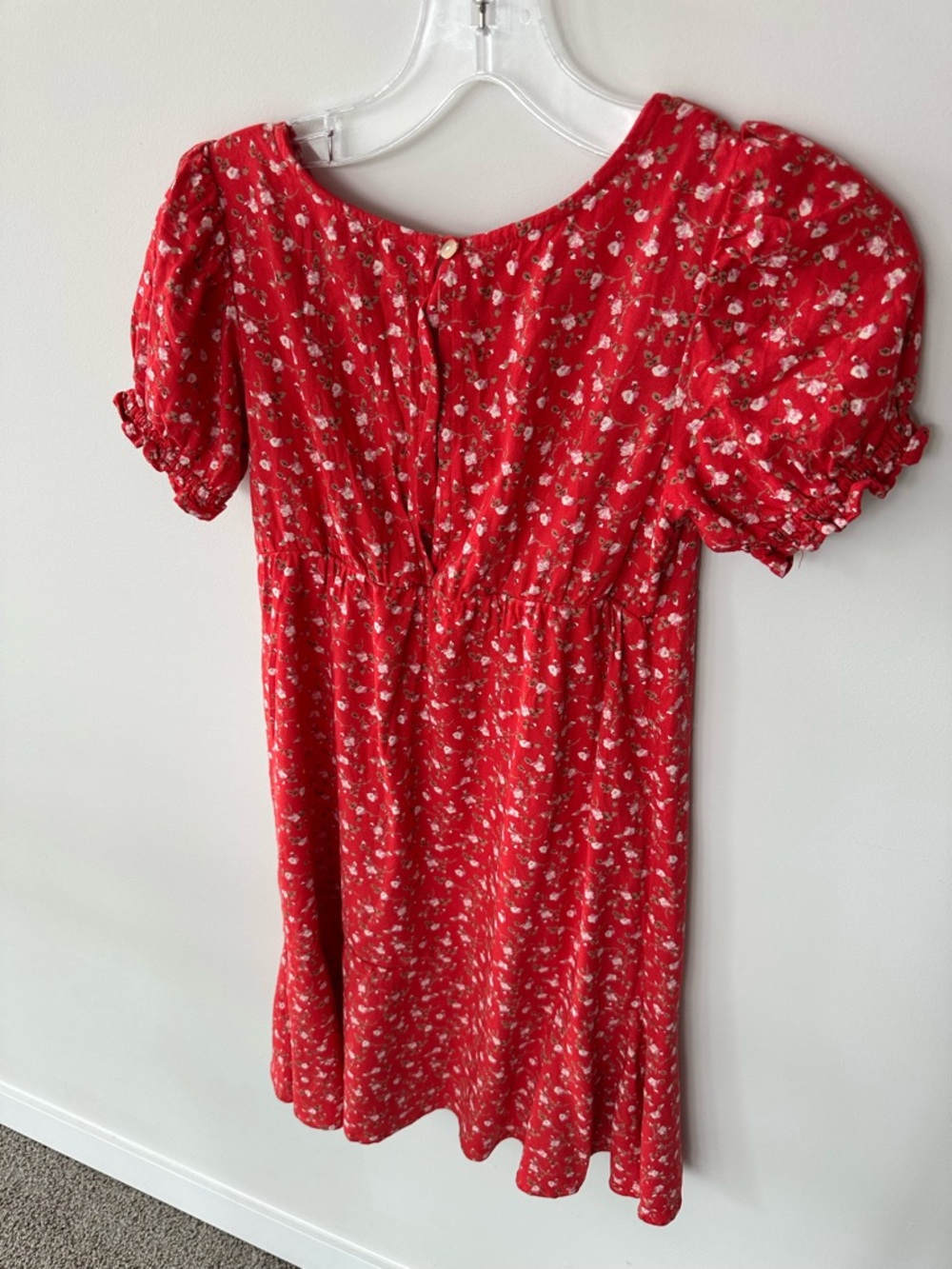 🌞Sale 3 for $15 Old Navy Red Floral Girls' XL/Casual Dress - Picture 5 of 9